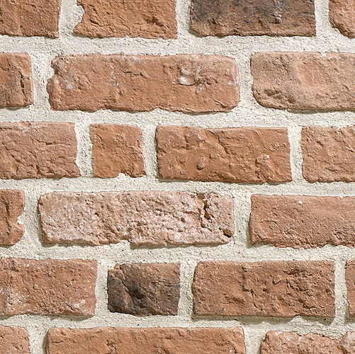 HANDMUSTER DE RYCK Eck- und Steinriemchen - Granulit Orange