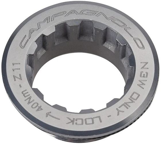 Campagnolo Verschlussring Lockring 11-/12-fach silber