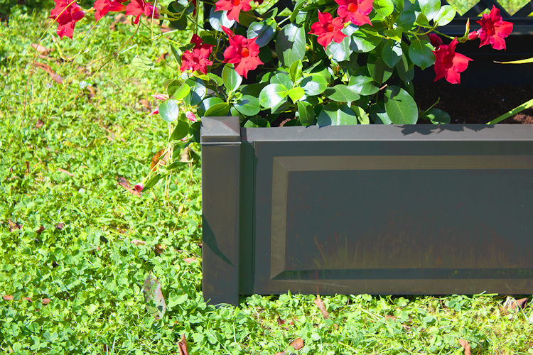 KHW Pflanzkasten groß mit Spalier 100 cm (2-tlg.)