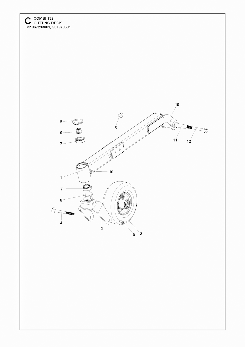 Explosionszeichnung Ersatzteile