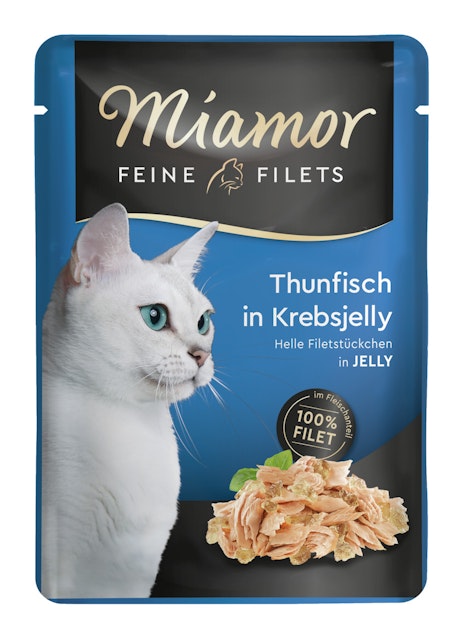 Miamor Feine Filets in Jelly 100g Frischebeutel KatzennassfutterVorschaubild