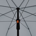 Vorschaubild doppler Mittelmastschirm myZONE 200 Manual, Stahl Anthrazit / 100 % Polyester 180 g/m² 