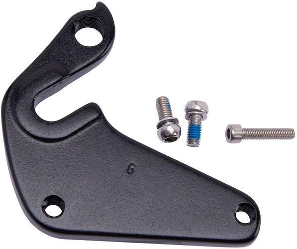 Victoria Ausfallenden-Adapter Slider schwarz