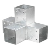 T&J QUATRO-Steckverbinder Mitte zweifach, für 9 x 9 cm 30,5 x 20 x 20 cmZubehörbild