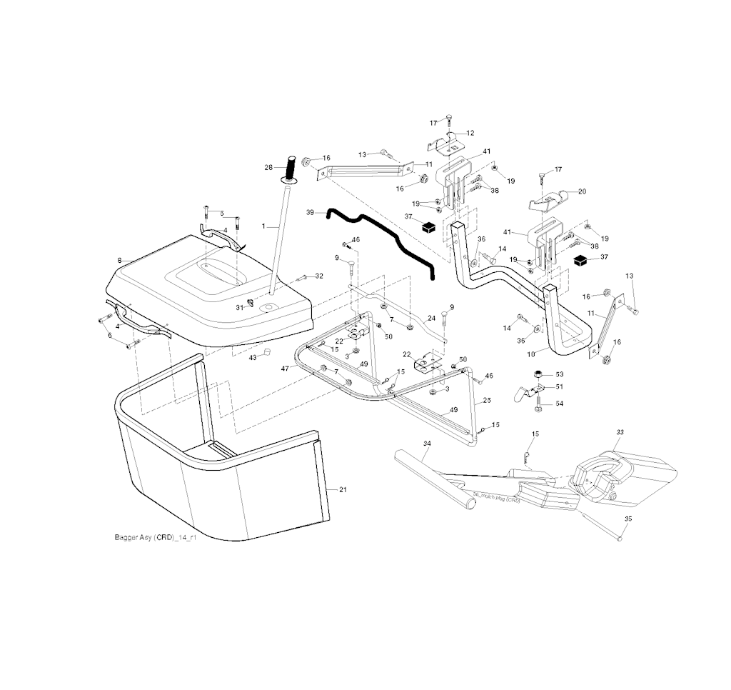 Explosionszeichnung Ersatzteile