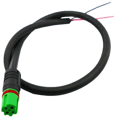 Busch + Müller Anschlusskabel Turntec 20 cm schwarz