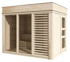 Wolff Finnhaus Saunahaus Paradiso 3x2 (1-Raum/2-Raum) Paradiso 3x2 (1-Raum)