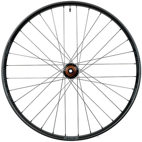 Stan's NoTubes FLOW MK4 Laufrad 27,5 Zoll Hinterrad schwarz/grau