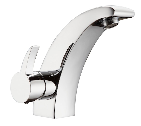 Design-Waschtischarmatur PANAMA, Chrom