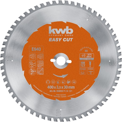 kwb Bk-Sägebl. HM Ø 400 x 30  Z60 594033