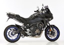 Vorschaubild SHARK KOMPLETTANLAGE Edelstahl beschichtet schwarz-matt DSX-10 für YAMAHA Tracer 900 EURO4  