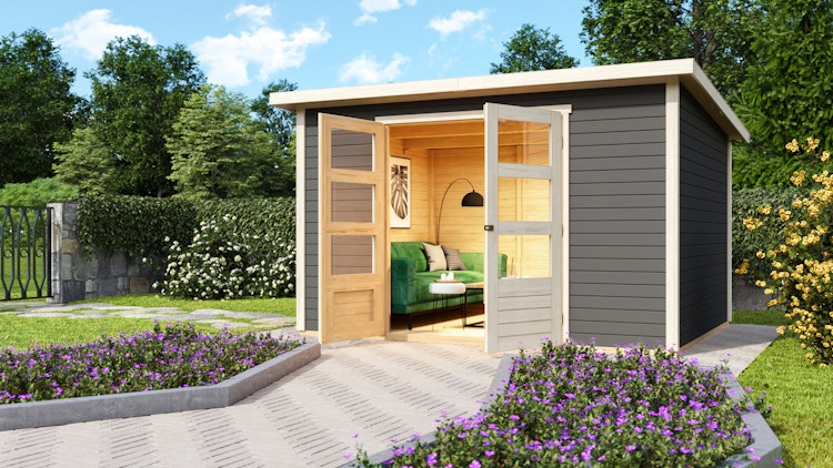 Karibu Woodfeeling Gartenhaus Stockach 2/3/4/5 - 19 mm