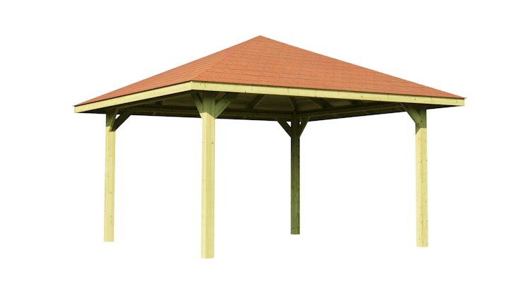 Weka Gartenoase 651 A - Sparset inkl. Schindeln