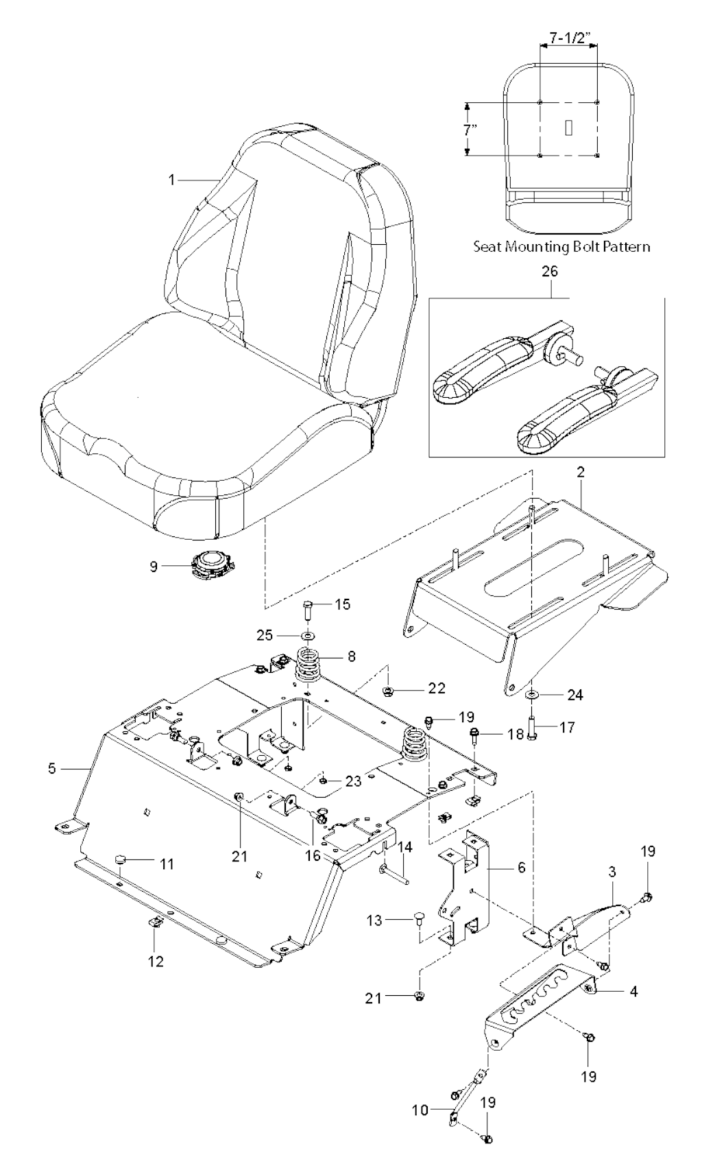 Explosionszeichnung Ersatzteile