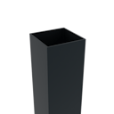 Vorschaubild Fiberdeck Torpfosten Aluminium 90 x 90 mm
