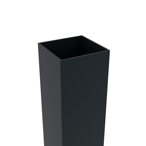 Fiberdeck Torpfosten Aluminium 90 x 90 mm