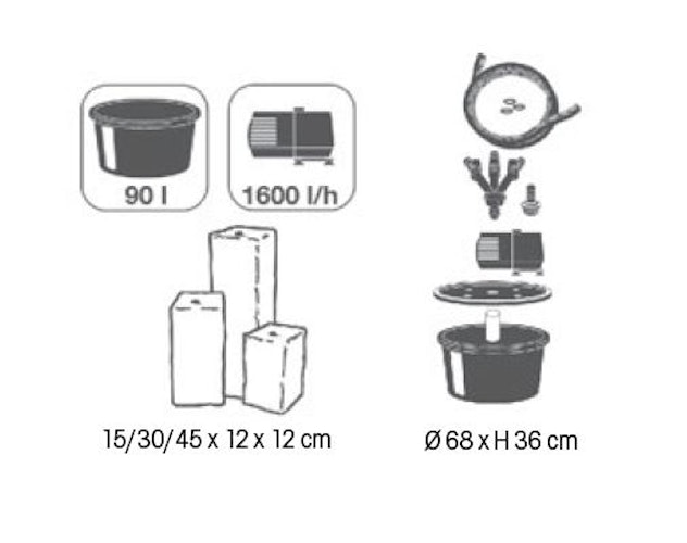 Ubbink Wasserspiel Taranto