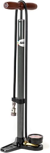 Silca Pista Plus Standpumpe grau