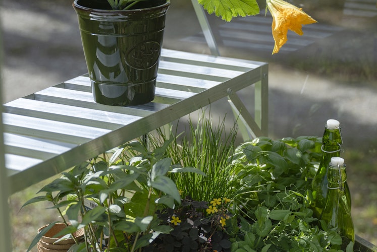 Halls Top Regal für Standalone-Tisch - 121 x 26 cm 