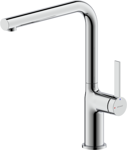 Bravat Torino Spültischarmatur L-Auslauf Chrom 3521362