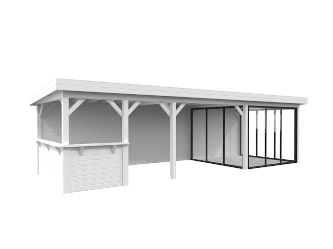 Palmako Carport/Pavillon Connect Lenna 24,9 m² Set 416 Slide