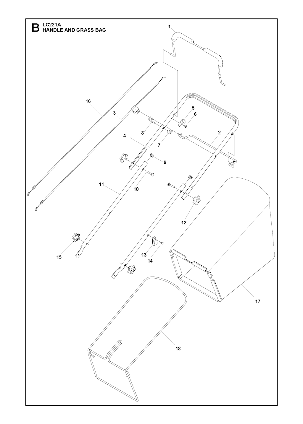 Explosionszeichnung Ersatzteile