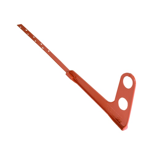 HEUEL Schneefangsystem Halterung Ton- u. Betondach - DoublePipe - verschiedene Farben