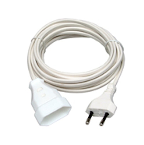 Kopp Europa-Verlängerung 5m weiß