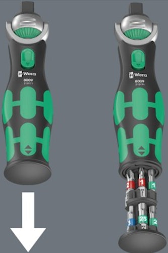 Wera Umschaltknarre Zyklop Pocket Set 2