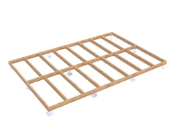 Palmako Fundamentrahmen 4,5x3 m (inkl. LogFoot)