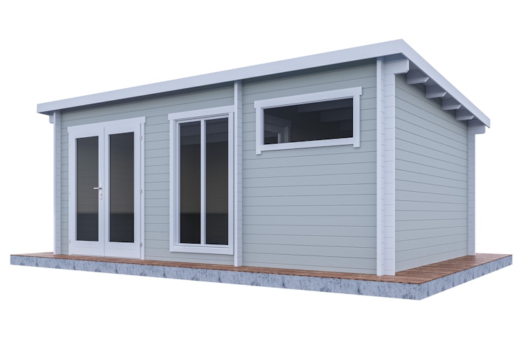 Wolff Finnhaus Gartenhaus Hidda 5536 - 44 mm