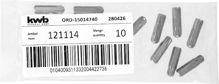 kwb Bit 25mm PZ 4 Industry LS 121114
