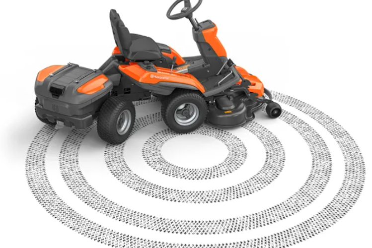 Husqvarna Akku-Rider R 200iX AWD mit Allradantrieb mit Dualbatterie