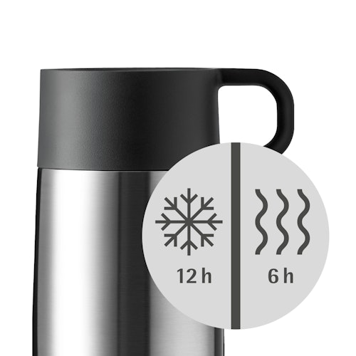 WMF Impulse Travel Mug 0.3l Brushed stainless steel