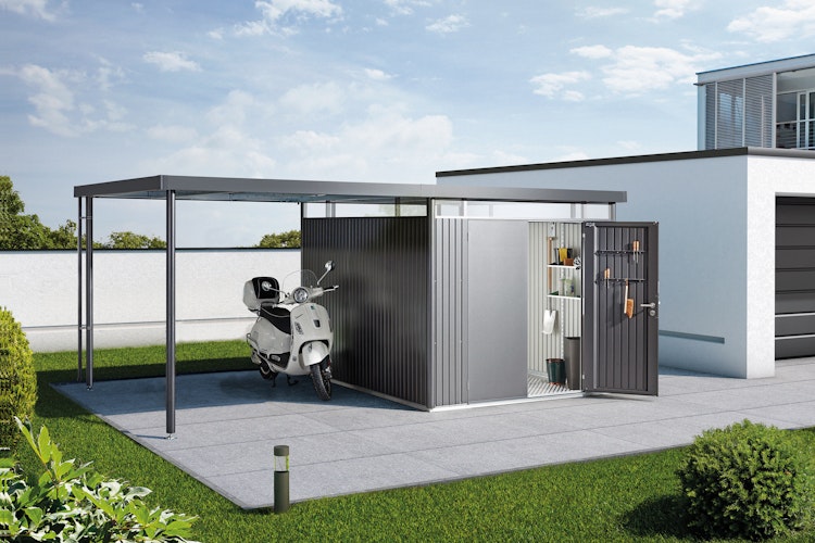 Biohort Gerätehaus HighLine mit Doppeltür