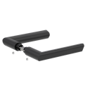 Vorschaubild Griffwerk Griffpaar TRI 134 Graphitschwarz 