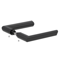 Griffwerk Griffpaar TRI 134 Graphitschwarz 