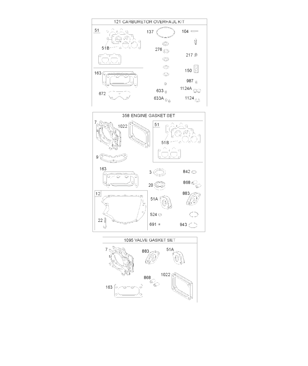 Explosionszeichnung Ersatzteile