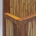 Vorschaubild BambusBASIS Hochbeet mit Sichtschutz Profile Corten