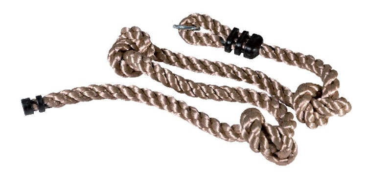 Karibu Schaukel Set inkl. Strickleiter, Flexschaukel, Schaukelscheibe, Klettertau, Trapezschaukel