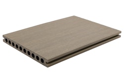 HANDMUSTER Fiberdeck Premium WPC-Terrassendiele Light grey RHK
