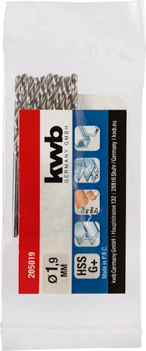 kwb HSS-G Boh 1,9mm LS PRE 205019