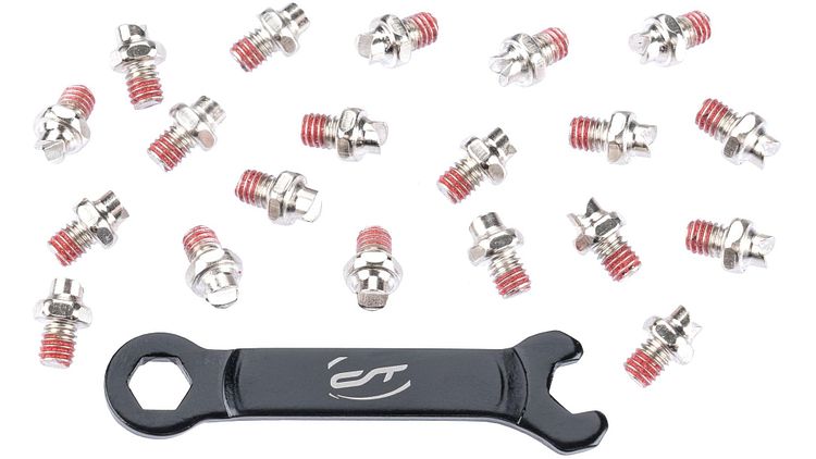 CONTEC Pedalpins R-Pins+ silber