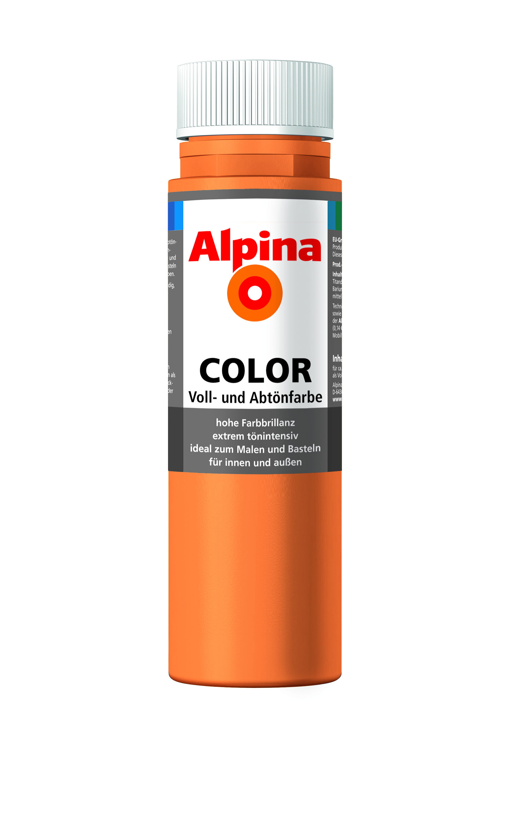 Alpina Color Abtönfarbe "Fresh Orange"