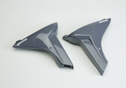 BODYSTYLE Sportsline Kühlerseitenverkleidung  ABS Kunststoff grau für YAMAHA MT-09 / SP 
