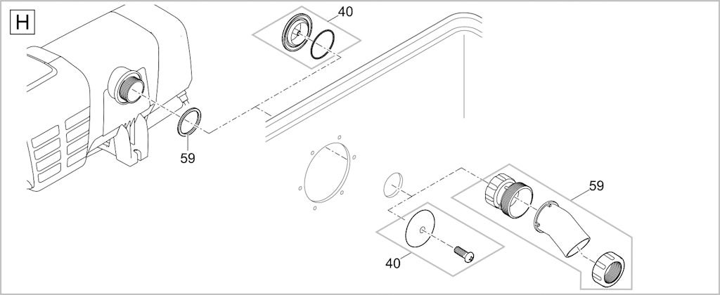 Explosionszeichnung Ersatzteile