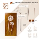 Vorschaubild Badeko Parawand „Pusteblume“ in Edelrostoptik