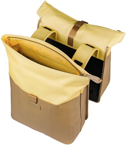 Basil Doppeltasche Vive beige/gelb