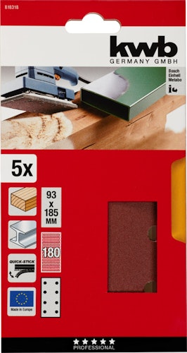 kwb Q-ST.5Str Kor.gl  93x185 K180 818318