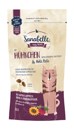 Sanabelle Knusperkissen 55g Katzensnack